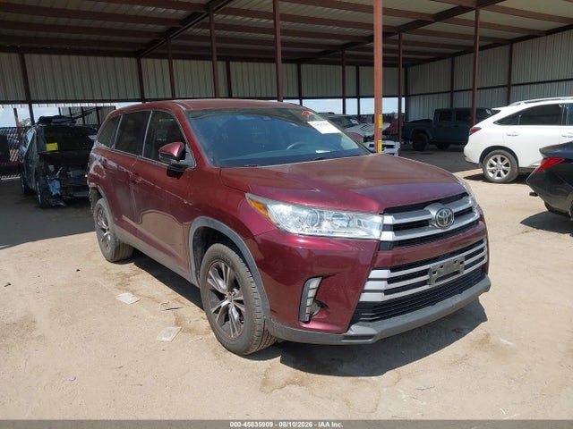 2019 TOYOTA HIGHLANDE LE