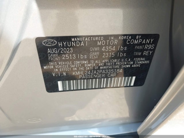 صورة مصغرة 9 لـ 2023 Hyundai SONATA SE