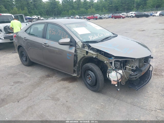 2019 TOYOTA COROLLA LE