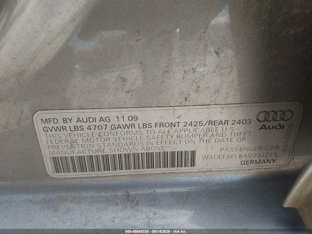 2010 AUDI A4 2.0T PREMIUM — фото 9