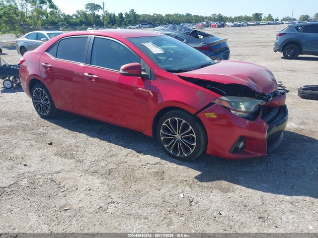 2016 TOYOTA COROLLA S PLUS
