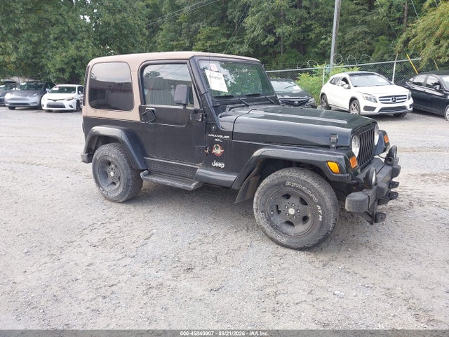 2001 JEEP WRANGLER SAHARA