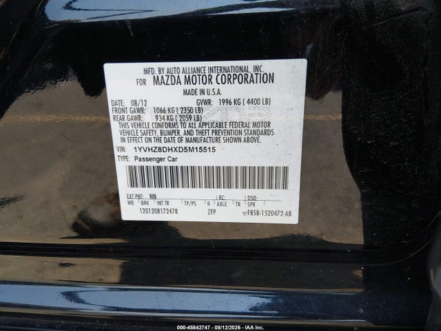 2013 Mazda MAZDA6 I TOURING 照片 9