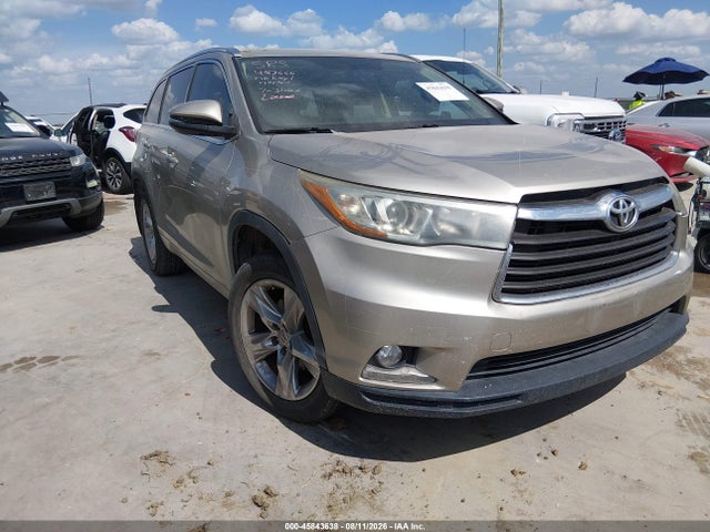2015 TOYOTA HIGHLANDE LIMITED V6