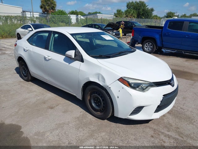 2014 TOYOTA COROLLA LE
