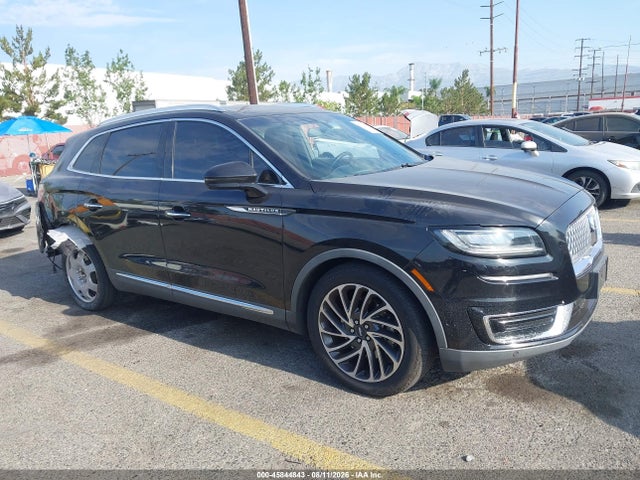 2019 LINCOLN NAUTILUS RESERVE