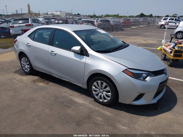 2016 TOYOTA COROLLA LE
