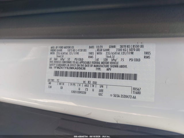 2021 FORD TRANSIT-150 PASSENGER VAN XL 9
