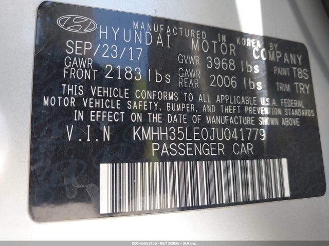 2018 HYUNDAI ELANTRA GT 9
