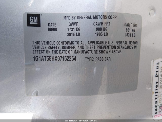 2009 Chevrolet COBALT LT 照片 9