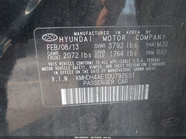 صورة 9 لـ 2013 Hyundai ELANTRA GLS