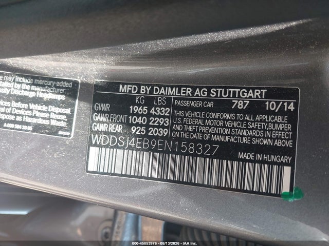 2014 Mercedes-BENZ CLA 照片 9