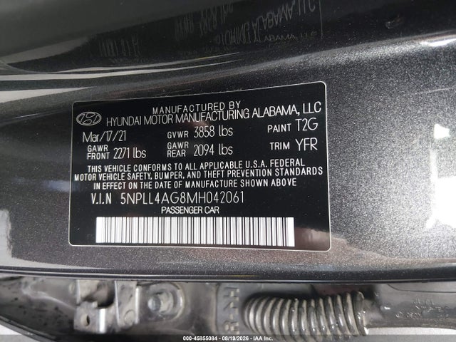 2021 HYUNDAI ELANTRA SE 9