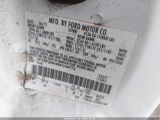 صورة 9 لـ 2011 FORD F-250 XL
