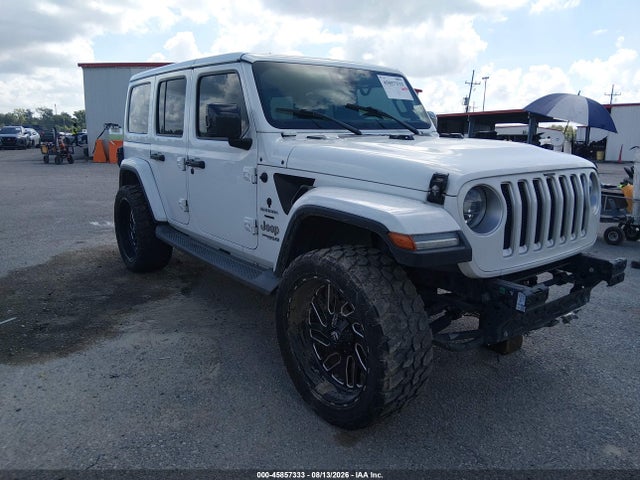 2019 JEEP WRANGLER SAHARA 4X4