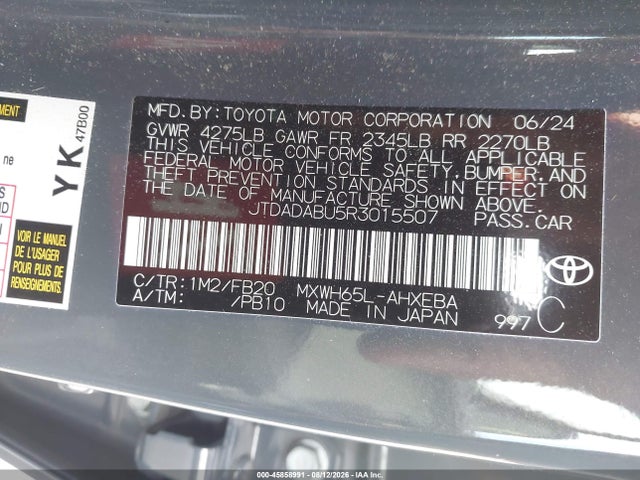 صورة 9 لـ 2024 Toyota PRIUS LE AWD-E