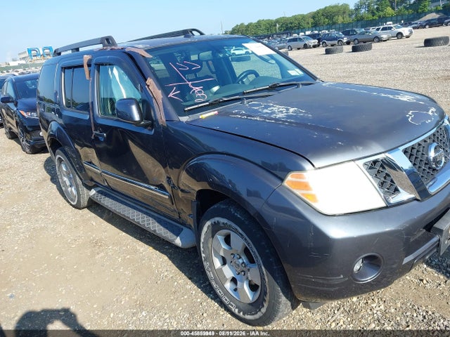 2011 NISSAN PATHFINDE SILVER