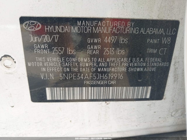 صورة 9 لـ 2018 Hyundai SONATA SEL