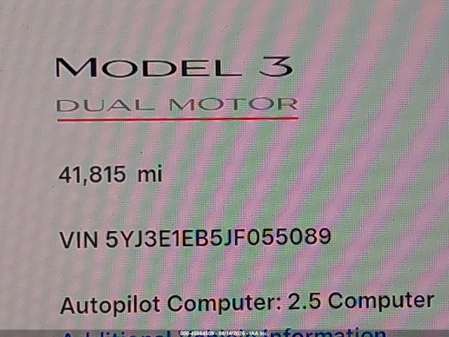 2018 TESLA MODEL 3 LONG RANGE/PERFORMANCE 16