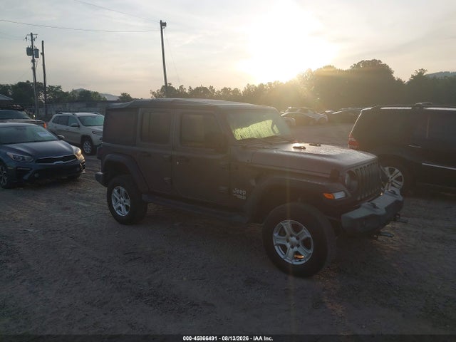 2018 JEEP WRANGLER UNLIMITED SPORT S 4X4