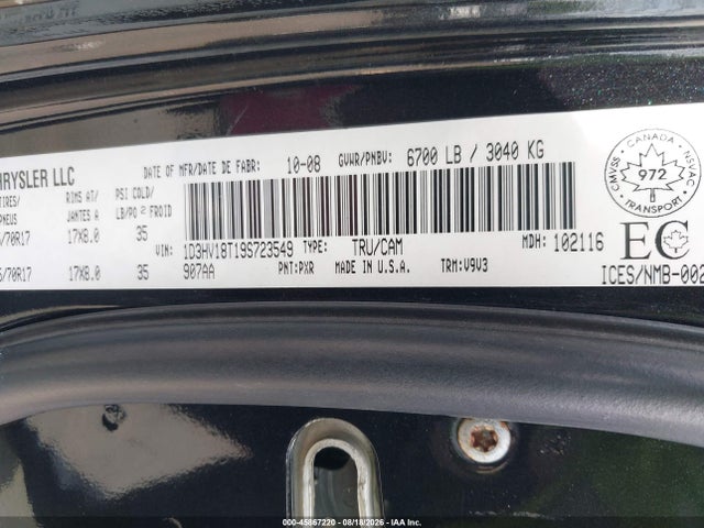 صورة مصغرة 9 لـ 2009 Dodge RAM 1500 ST