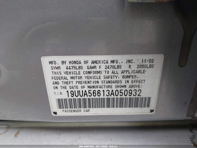 صورة مصغرة 9 لـ 2003 Acura TL 3.2