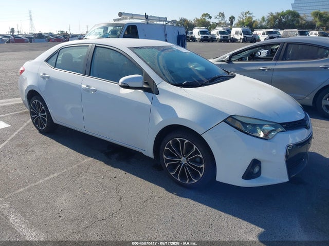 2016 TOYOTA COROLLA S PLUS
