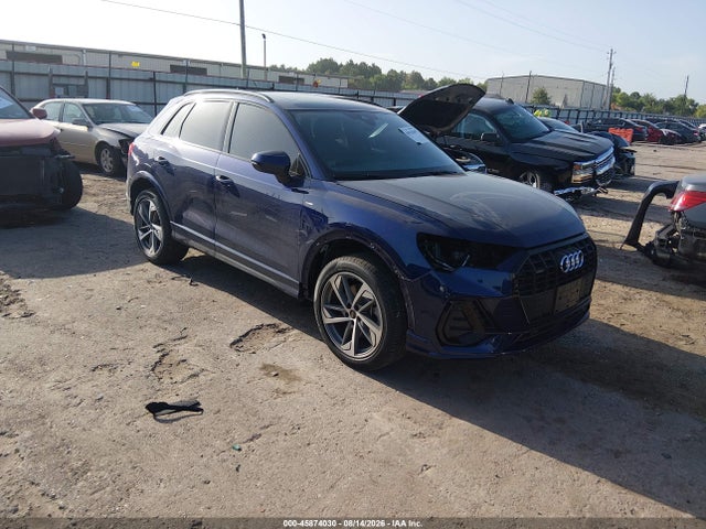 2025 Audi Q3 Premium 45 Tfsi S Line Quattro Tiptronic
