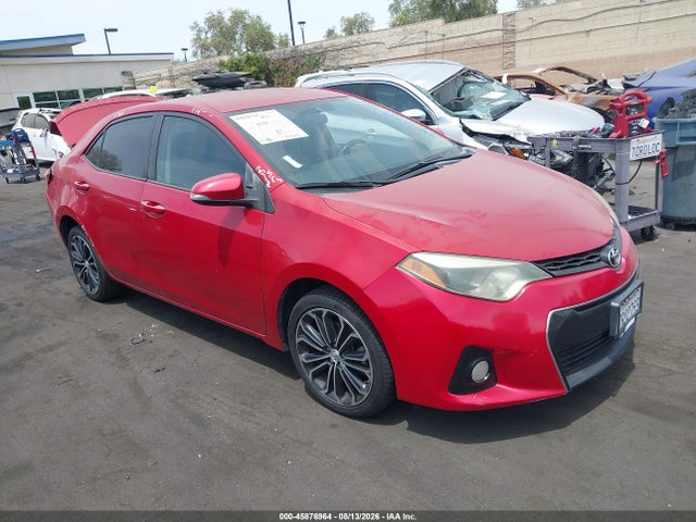 2016 TOYOTA COROLLA S PLUS