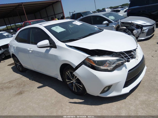 2016 TOYOTA COROLLA LE PLUS
