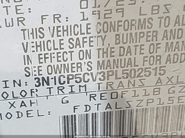2023 NISSAN KICKS SV XTRONIC CVT 9