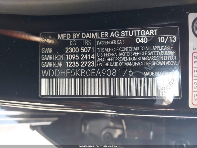 2014 Mercedes-BENZ E 350 缩略图 9