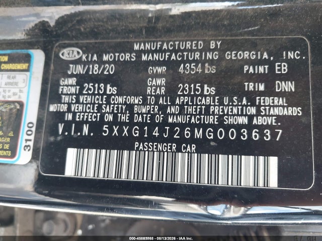 2021 KIA K5 LXS 照片 9