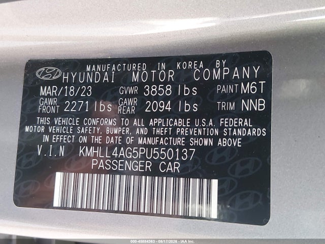 2023 HYUNDAI ELANTRA SE 9