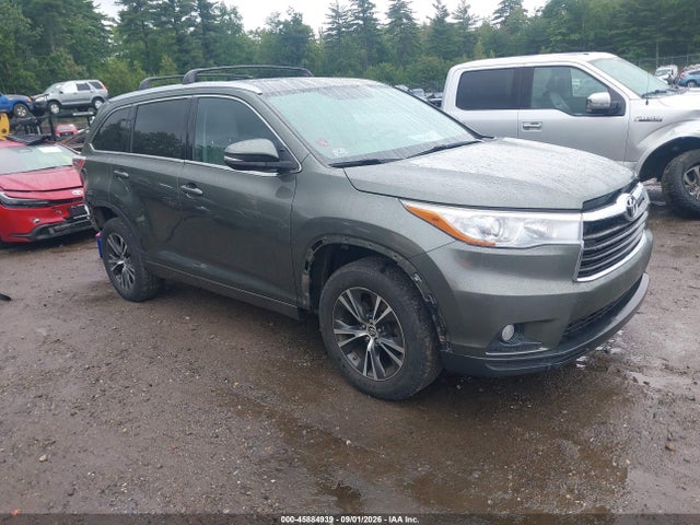 2016 TOYOTA HIGHLANDE XLE V6