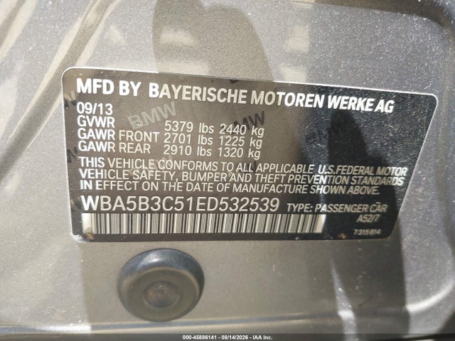 صورة 9 لـ 2014 BMW 535I XDRIVE