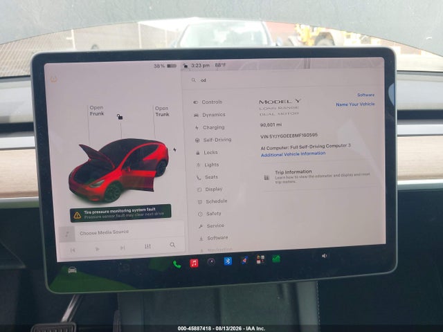 2021 TESLA MODEL Y LONG RANGE DUAL MOTOR ALL-WHEEL DRIVE 17
