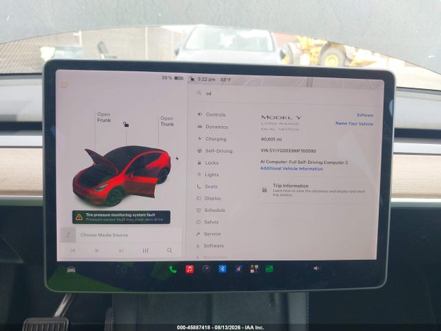 2021 TESLA MODEL Y LONG RANGE DUAL MOTOR ALL-WHEEL DRIVE 7