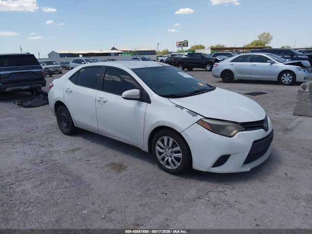 2014 TOYOTA COROLLA LE