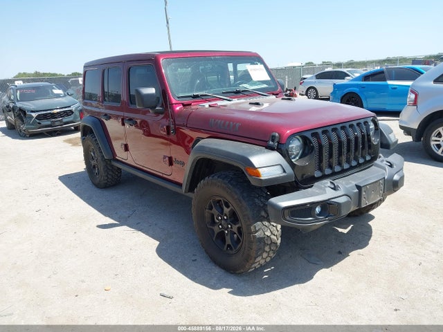 2021 JEEP WRANGLER WILLYS 4X4