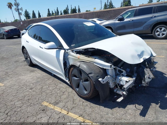 2021 TESLA MODEL 3 STANDARD RANGE PLUS REAR-WHEEL DRIVE