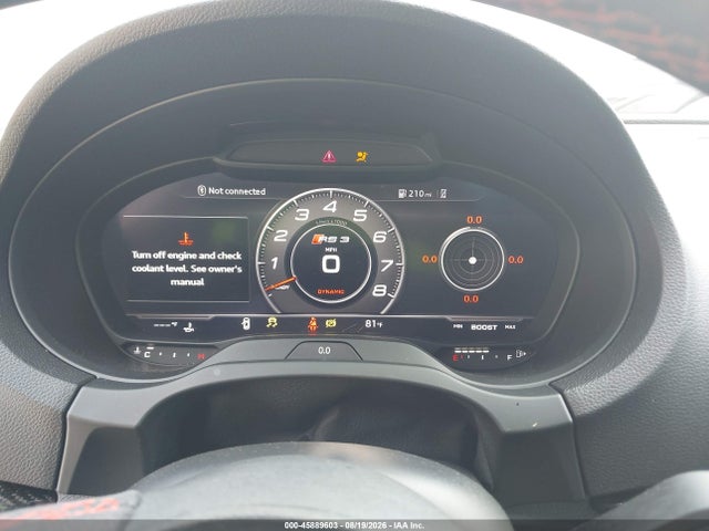 2018 AUDI RS 3 2.5T 7
