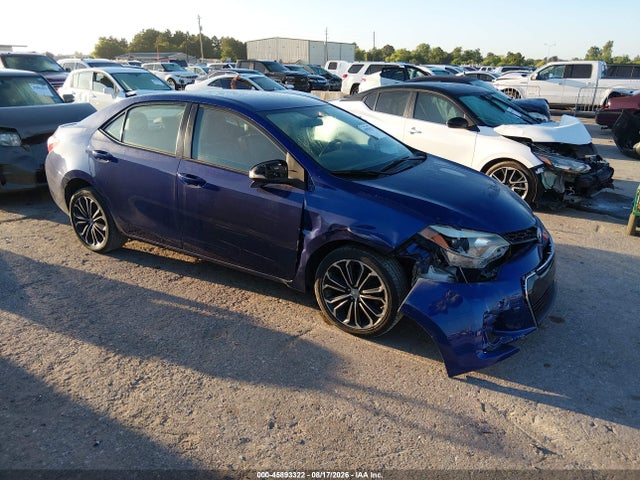 2016 TOYOTA COROLLA S PLUS