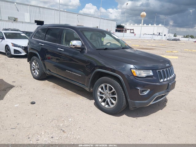 2016 JEEP GRAND CHER LIMITED
