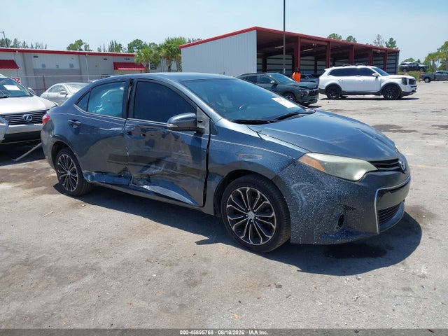 2015 TOYOTA COROLLA S PLUS