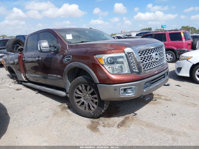 2016 NISSAN TITAN PLATINUM RESERVE DIESEL
