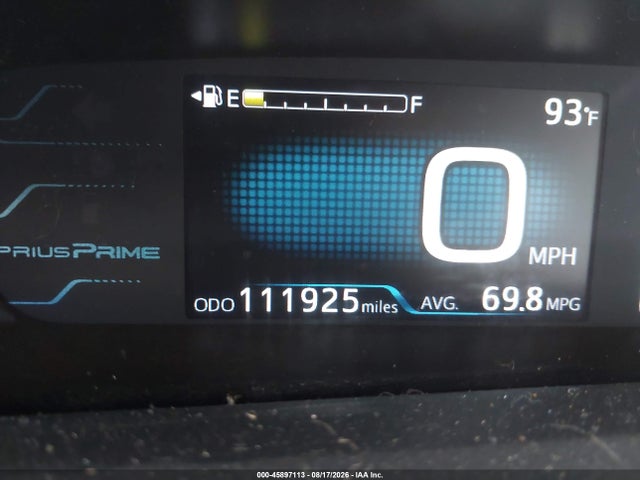 2017 TOYOTA PRIUS PRIME PREMIUM 15