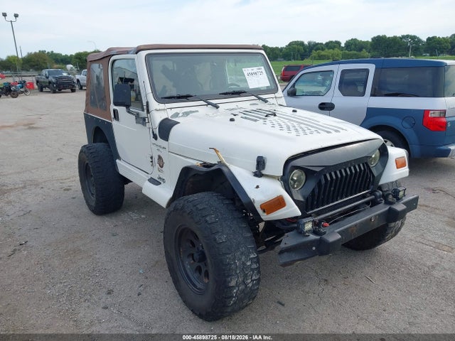 1999 JEEP WRANGLER SAHARA