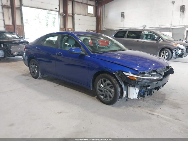 2024 HYUNDAI ELANTRA BLUE