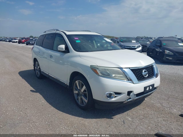 2015 NISSAN PATHFINDE PLATINUM